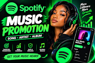do spotify music promotion, song promotion and music marketing