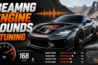 create realistic beamng engine sounds and tuning mods