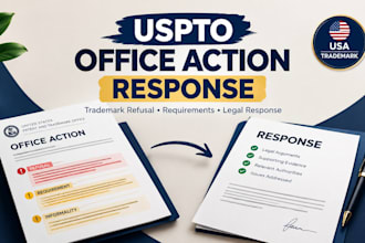 file responses to office actions from the US trademark office as an attorney