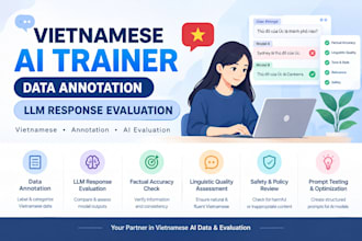 annotate vietnamese data and evaluate ai model responses