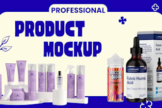 design 3d mockup design product mockup packaging design amazon ecommerce mockup