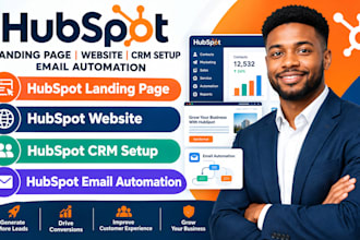 hubspot landing page hubspot website hubspot crm setup hubspot email automation