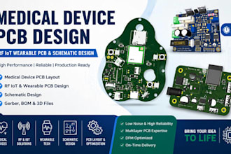 design compact wearable pcb, ble, flex and rigid flex electronics