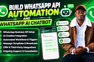 build whatsapp api automation and whatsapp ai chatbot