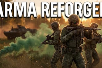 create custom vehicles and military props for arma reforger