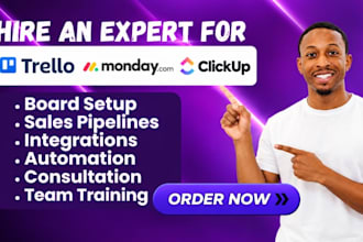 be your monday consultant setup monday CRM project management boards automation