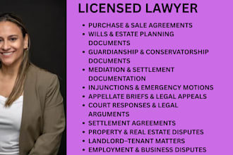 be your probate lawyer for guardianship, succession, will and property matters