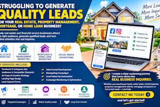 do social media marketing for real estate property management mortgage home loan
