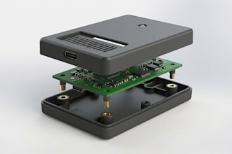 design custom pcb enclosure electronics housing or 3d printable case
