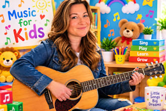 create and sing kids songs for your kids