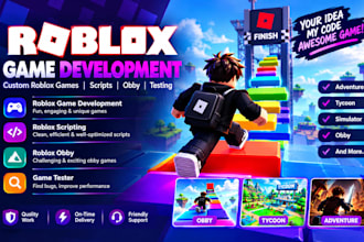 develop roblox game roblox script roblox game tester roblox script roblox obby
