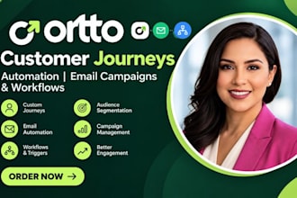 build ortto customer journey automation and email campaigns