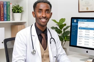 a medical virtual assistant for he