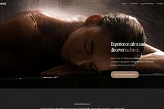 design wix canine massage website dog massage pet therapy wellness website
