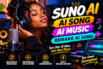 remake your suno ai song with real instruments