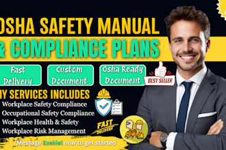professional create osha compliance documents, safety plans and workplace safety