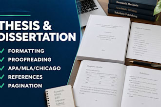 format, proofread master thesis doctoral dissertation to apa 7 mla chicago style