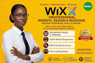 design wix online course, revamp wix website wix membership site, edit wix VA