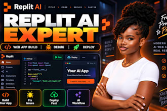 build, debug and deploy your replit ai web app