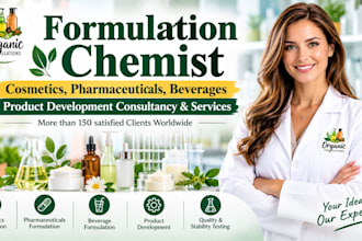 formulate cosmetics, skincare, and nutrition products