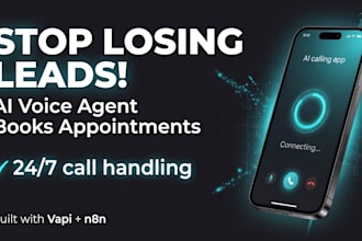 build an ai voice agent for appointment booking with n8n