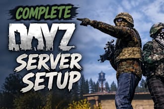 setup custom dayz server with mods weapons clothing map loot system dayz mod