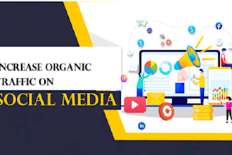 help grow your social media presence with organic promotion
