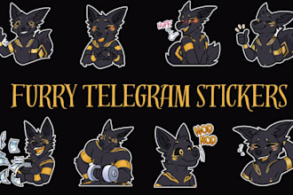 drwa furry telegram stickers nsfw furry stickers discord animated stickers