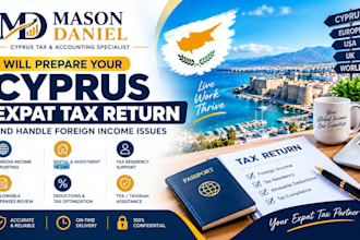 prepare your cyprus expat tax return and handle foreign income issues