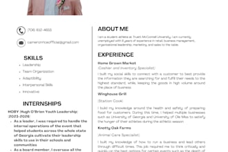 build you a custom resume