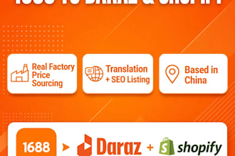 translate 1688 product listing and write seo title for daraz shopify