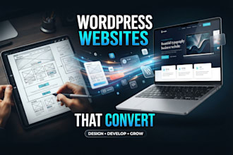 design and develop custom wordpress websites fast