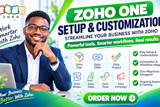 zoho one zoho crm zoho project zoho books zoho desk zoho flow zoho campaign