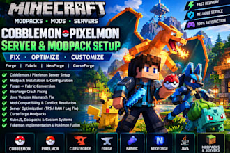 fix cobblemon pixelmon minecraft modpack server troubleshoot modpack crash