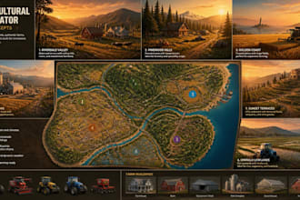 create custom farming simulator maps, buildings and assets