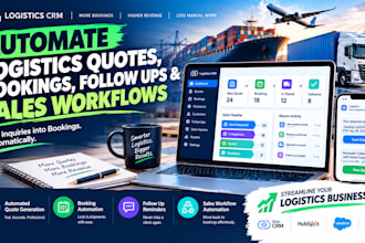 automate logistics crm quotes bookings follow ups and sales workflows