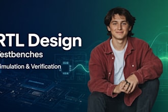 design verilog rtl and create testbenches for simulation and verification
