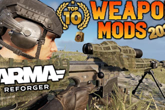 custom armor, weapons, props, and character for arma reforger