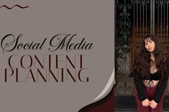 create a social media content plan for your brand
