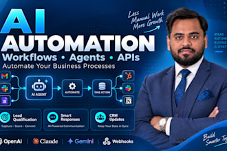 build ai automation workflows and ai agents