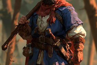create 2d game character or 2d game character
