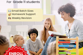 design professional tuition class posters in canva
