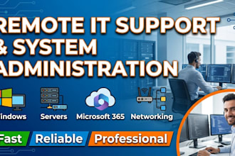 provide remote IT support and troubleshoot your windows mac computer