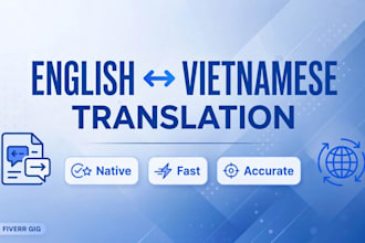 translate english to vietnamese and vietnamese to english