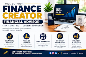 do finance creator financial advisor SMM marketing content promotion