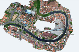 do drone imagery into orthomosaics, dtms, contours, etc