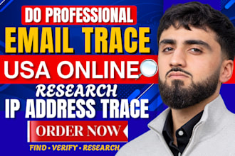 trace email owner info, phone number lookup and IP address tracing using osint