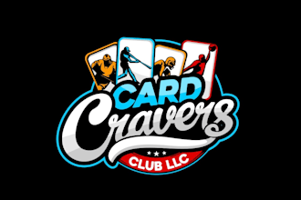 create graceful and fantastic sport card logo design