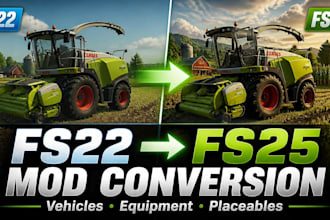 convert farming simulator 22 mods to farming simulator 25