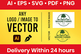 do vector tracing, raster to vector, image to vector